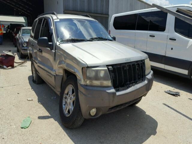 1J4GX48S14C212489 - 2004 JEEP GRAND CHER SILVER photo 1