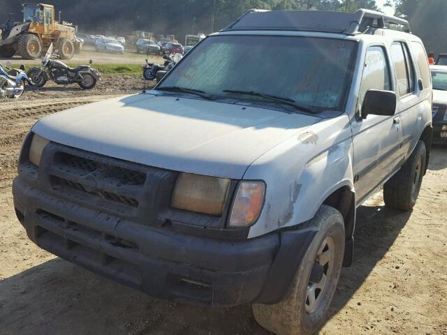 5N1DD28T01C595248 - 2001 NISSAN XTERRA XE SILVER photo 2