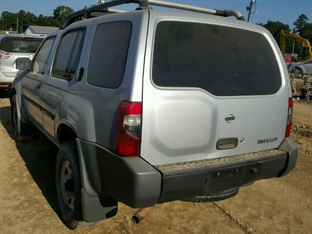 5N1DD28T01C595248 - 2001 NISSAN XTERRA XE SILVER photo 3