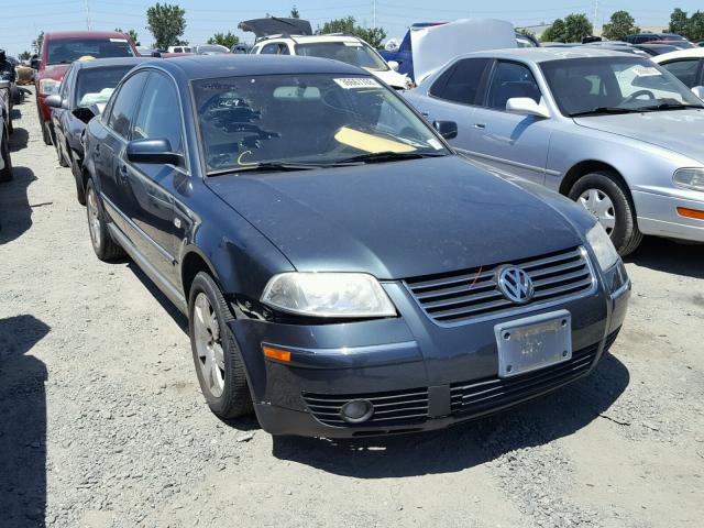 WVWRH63B21P102229 - 2001 VOLKSWAGEN PASSAT GLX BLUE photo 1