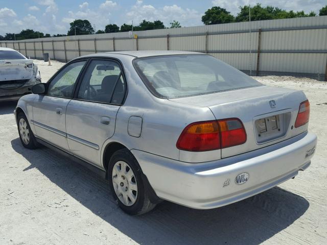 2HGEJ6619XH529203 - 1999 HONDA CIVIC BASE SILVER photo 3