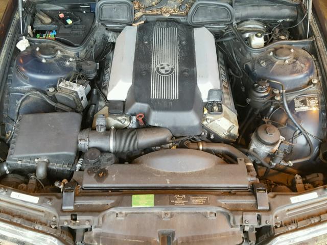 WBAGH83491DP32347 - 2001 BMW 740 IL BLUE photo 7