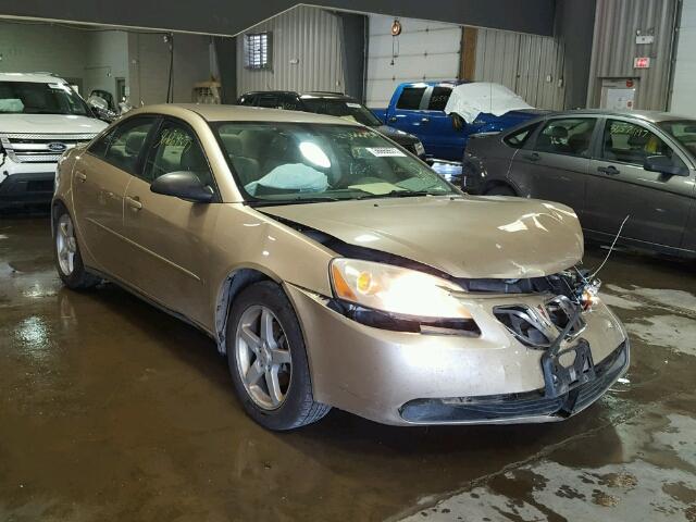 1G2ZG58N874144113 - 2007 PONTIAC G6 BASE GOLD photo 1