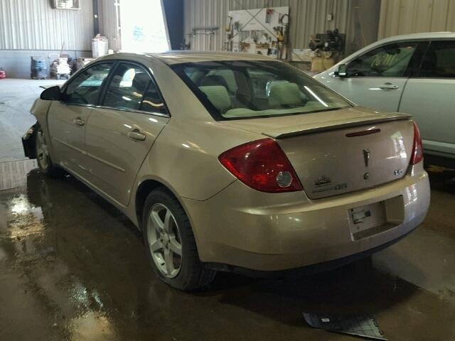 1G2ZG58N874144113 - 2007 PONTIAC G6 BASE GOLD photo 3