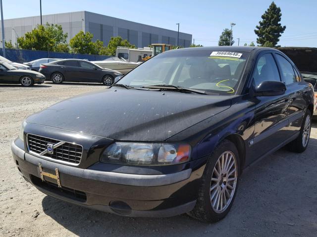 YV1RS58D812041479 - 2001 VOLVO S60 2.4T BLACK photo 2