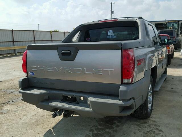 3GNEC13T02G203565 - 2002 CHEVROLET AVALANCHE TAN photo 4