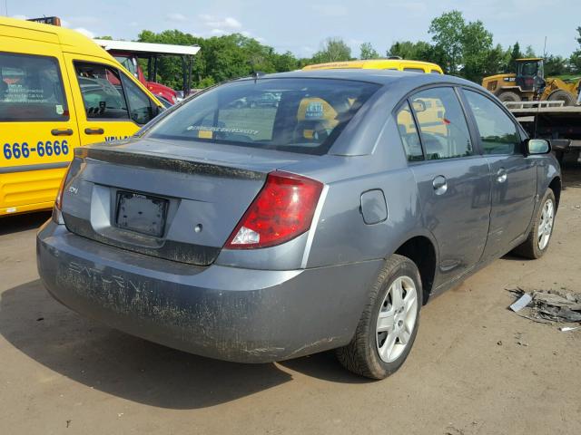 1G8AZ55F46Z177105 - 2006 SATURN ION LEVEL GRAY photo 4