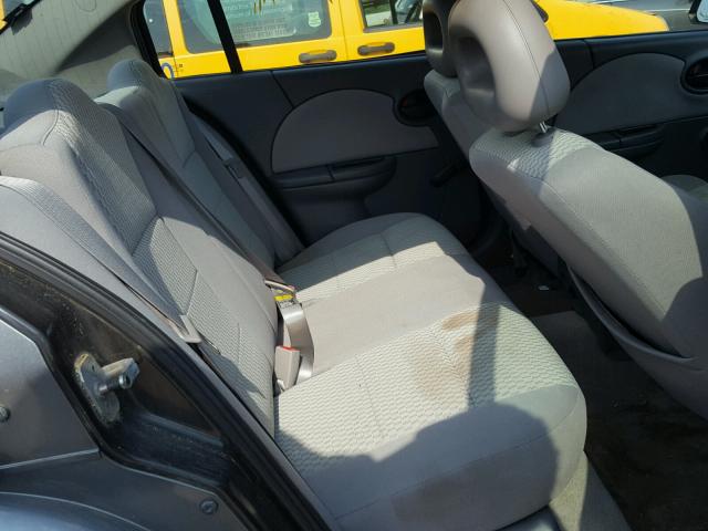 1G8AZ55F46Z177105 - 2006 SATURN ION LEVEL GRAY photo 6