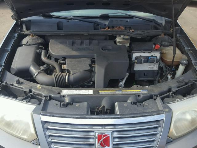 1G8AZ55F46Z177105 - 2006 SATURN ION LEVEL GRAY photo 7