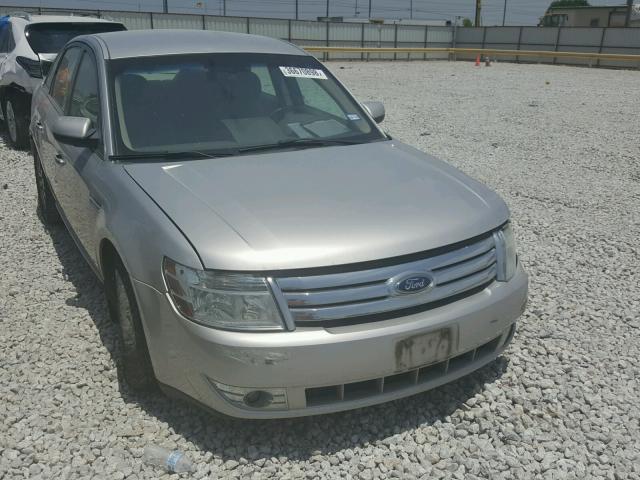 1FAHP24W78G187321 - 2008 FORD TAURUS SEL GRAY photo 1