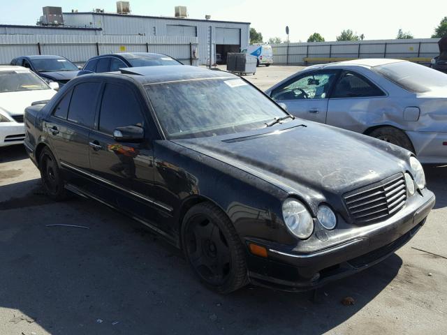 WDBJF74J52B454393 - 2002 MERCEDES-BENZ E 55 AMG BLACK photo 1