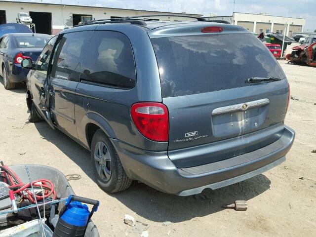 2A4GP44R56R768818 - 2006 CHRYSLER TOWN & COU GREEN photo 3