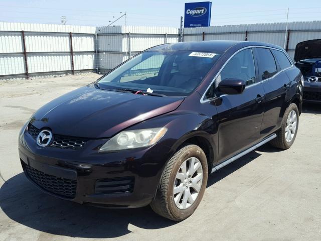 JM3ER29L270142629 - 2007 MAZDA CX-7 BURGUNDY photo 2