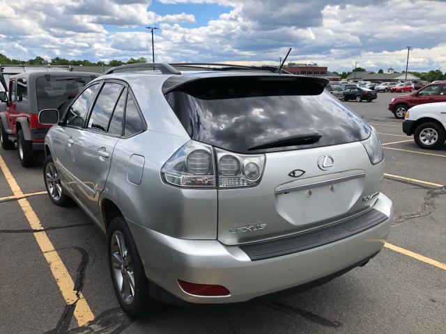 JTJHW31U360006210 - 2006 LEXUS RX 400 SILVER photo 3