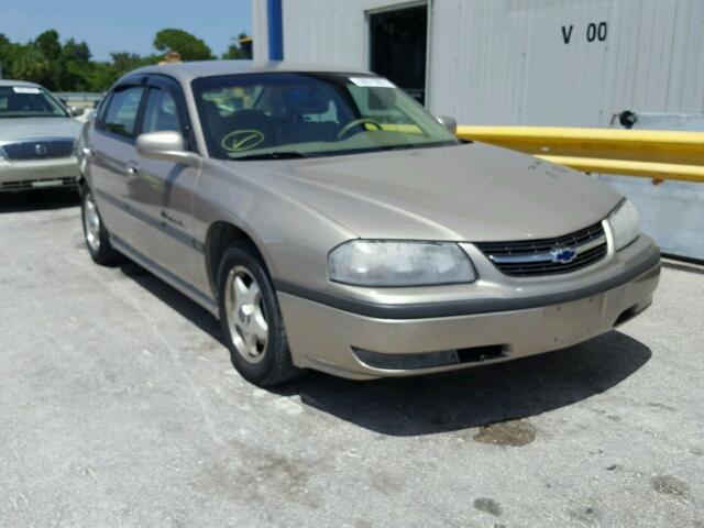 2G1WH55K429180580 - 2002 CHEVROLET IMPALA LS GOLD photo 1