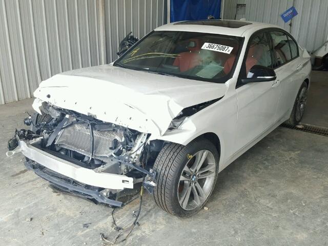 WBA3A5G56FNS89158 - 2015 BMW 328 I WHITE photo 2