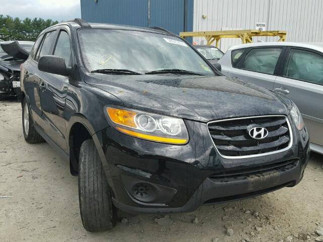 5XYZGDABXBG026449 - 2011 HYUNDAI SANTA FE G BLACK photo 1