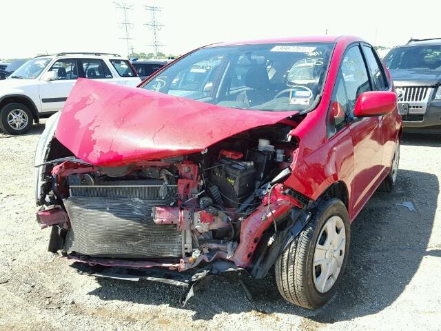 JHMGE8G30CC033113 - 2012 HONDA FIT Сріблястий фото 2
