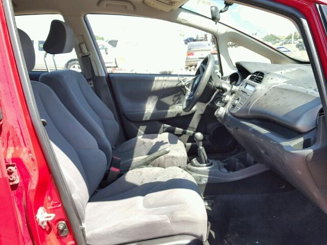 JHMGE8G30CC033113 - 2012 HONDA FIT Сріблястий фото 5