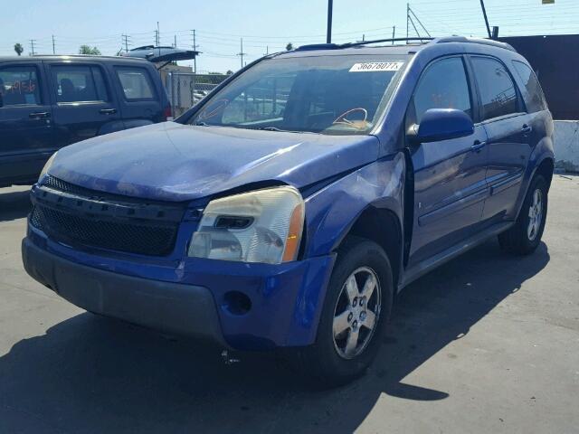 2CNDL63F466148045 - 2006 CHEVROLET EQUINOX LT BLUE photo 2