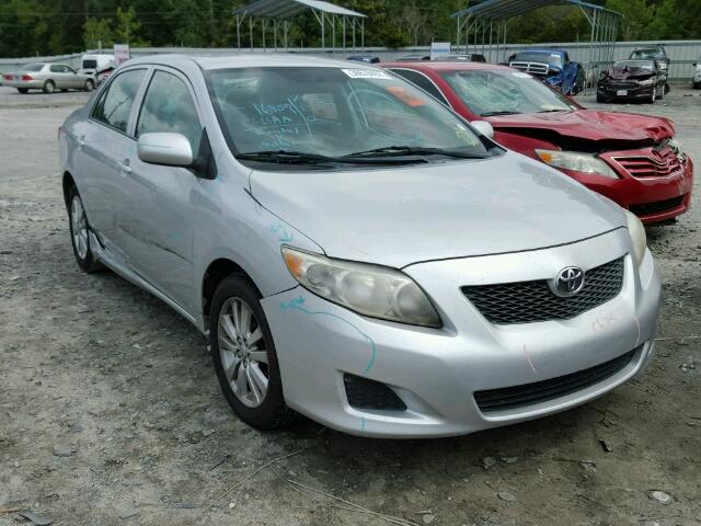 2T1BU40EX9C067157 - 2009 TOYOTA COROLLA SILVER photo 1