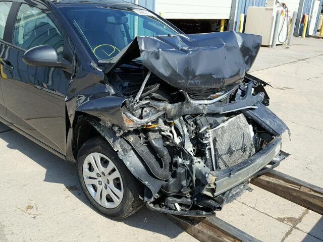 1G1JB5SH1H4127321 - 2017 CHEVROLET SONIC LS 黑色 照片 9