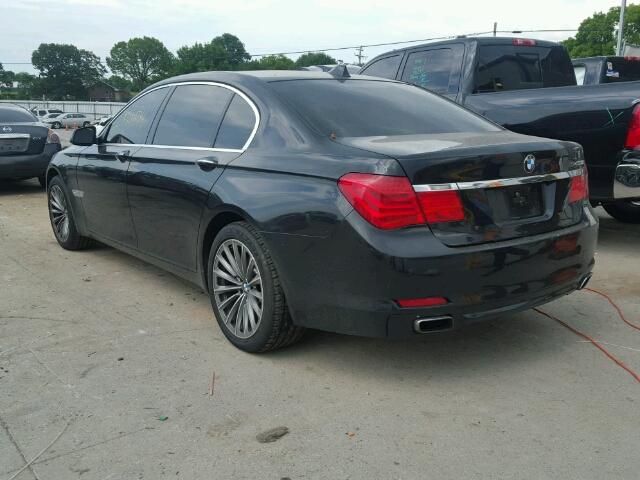 WBAKB4C54BC392898 - 2011 BMW 740LI BLACK photo 3