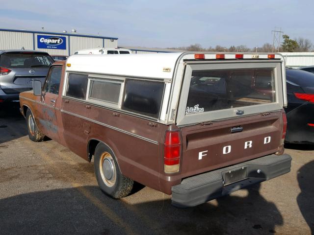 SGTCXC15592 - 1980 FORD COURIER BROWN photo 3