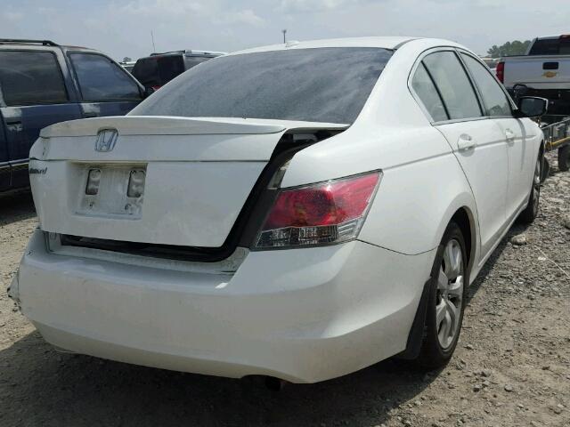 JHMCP26868C030128 - 2008 HONDA ACCORD EXL WHITE photo 4