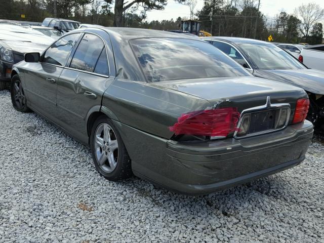 1LNHM87A0YY755257 - 2000 LINCOLN LS 绿色 照片 3