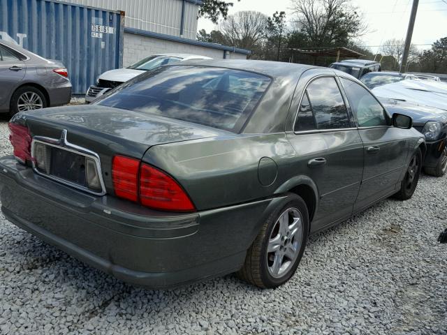1LNHM87A0YY755257 - 2000 LINCOLN LS 绿色 照片 4