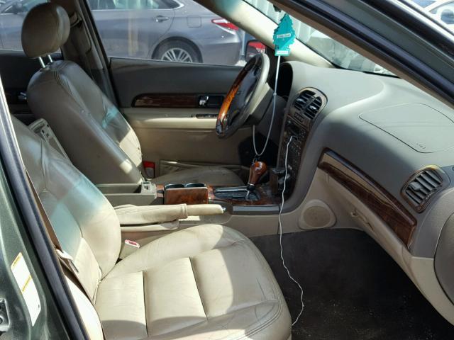 1LNHM87A0YY755257 - 2000 LINCOLN LS 绿色 照片 5