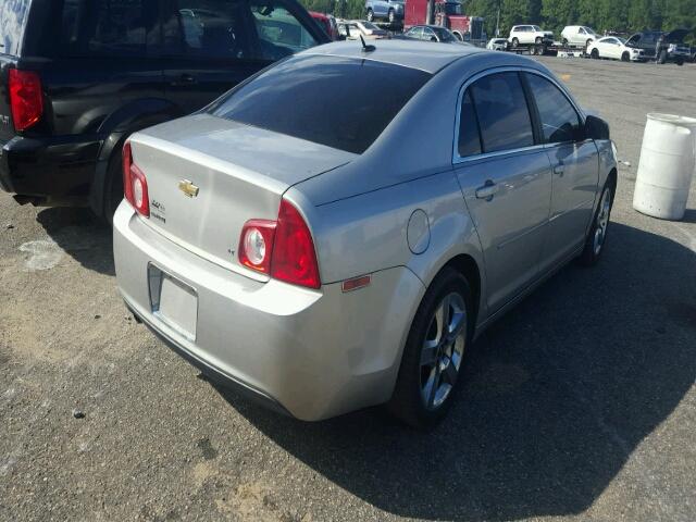 1G1ZH57B58F237184 - 2008 CHEVROLET MALIBU 1LT SILVER photo 4