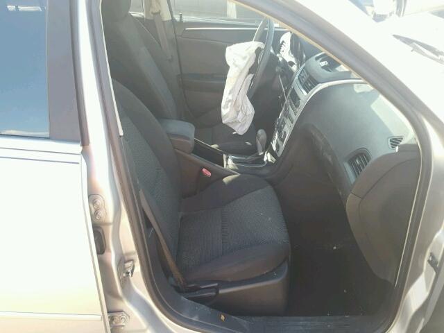 1G1ZH57B58F237184 - 2008 CHEVROLET MALIBU 1LT SILVER photo 5