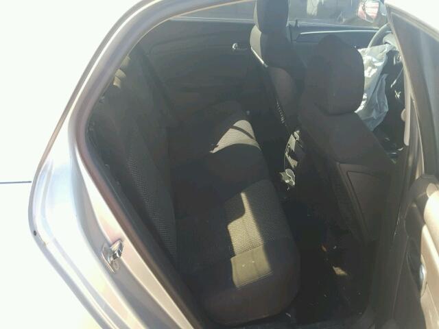 1G1ZH57B58F237184 - 2008 CHEVROLET MALIBU 1LT SILVER photo 6