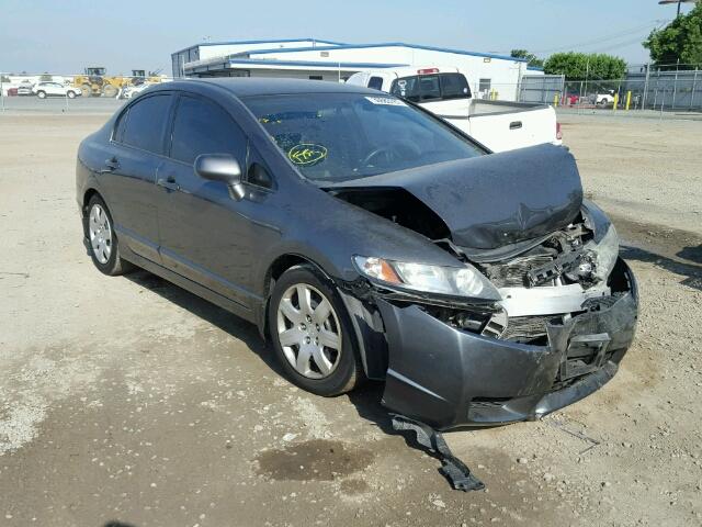 2HGFA1F54BH539009 - 2011 HONDA CIVIC GRAY photo 1