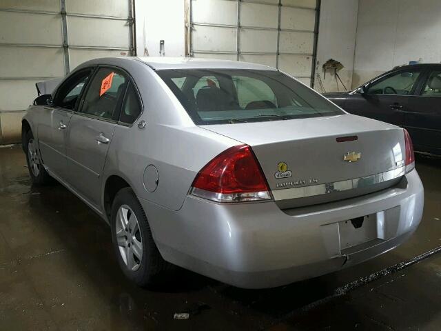 2G1WB58K779279110 - 2007 CHEVROLET IMPALA LS SILVER photo 3