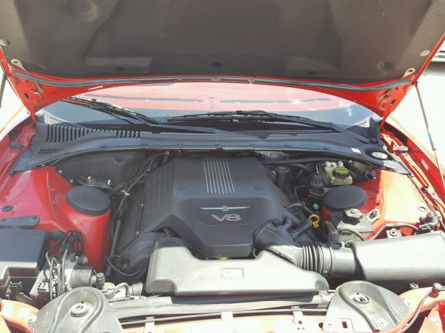 1FAHP60A03Y105076 - 2003 FORD THUNDERBIR RED photo 7