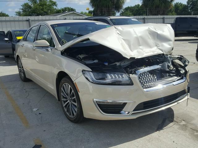 3LN6L5LU0JR615478 - 2018 LINCOLN MKZ HYBRID WHITE photo 1