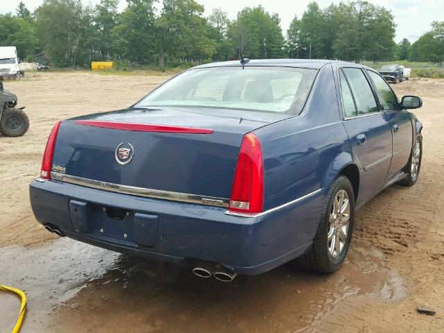 1G6KD57Y48U208153 - 2008 CADILLAC DTS BLUE photo 4