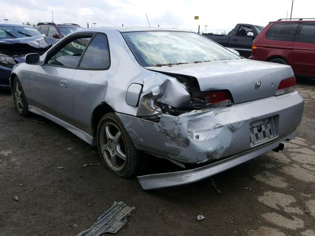 JHMBB61411C000885 - 2001 HONDA PRELUDE SILVER photo 3