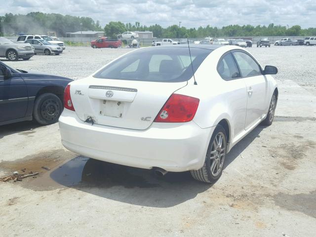 JTKDE177X60086317 - 2006 TOYOTA SCION TC 白色 照片 4