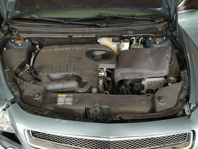 1G1ZG57B094180070 - 2009 CHEVROLET MALIBU LS GREEN photo 7