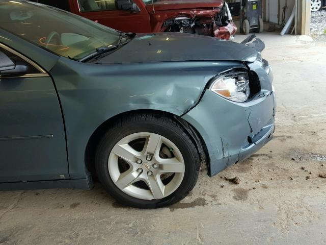 1G1ZG57B094180070 - 2009 CHEVROLET MALIBU LS GREEN photo 9