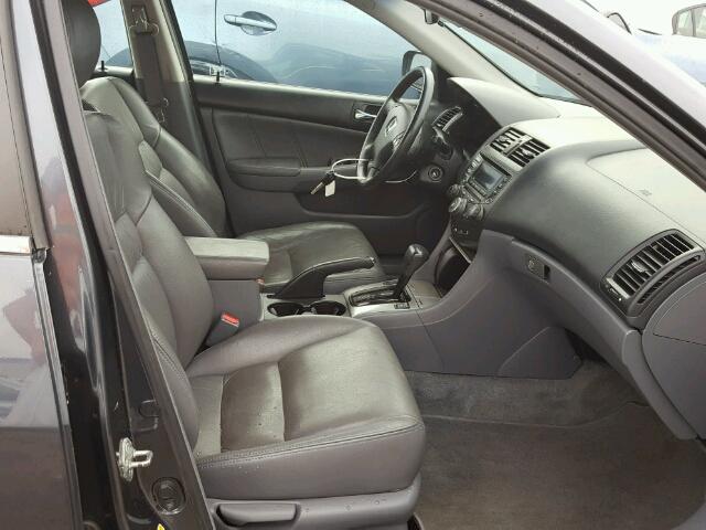 1HGCM56805A146915 - 2005 HONDA ACCORD EX BLUE photo 5