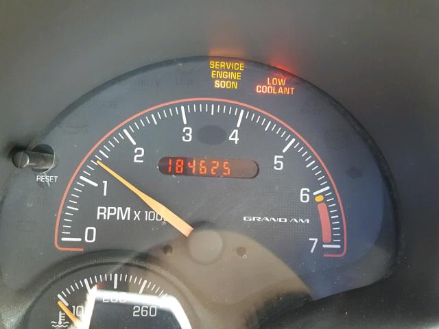 1G2NF52E94M538354 - 2004 PONTIAC GRAND AM S 红色 照片 8