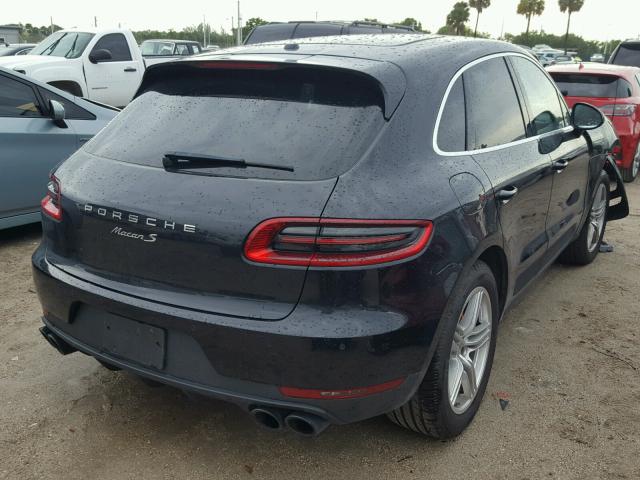 WP1AB2A59FLB70125 - 2015 PORSCHE MACAN S BLACK photo 4