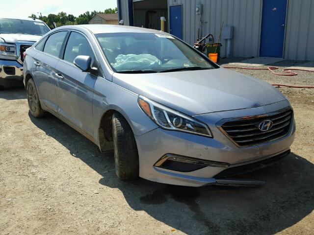 5NPE24AA2FH155109 - 2015 HYUNDAI SONATA ECO SILVER photo 1