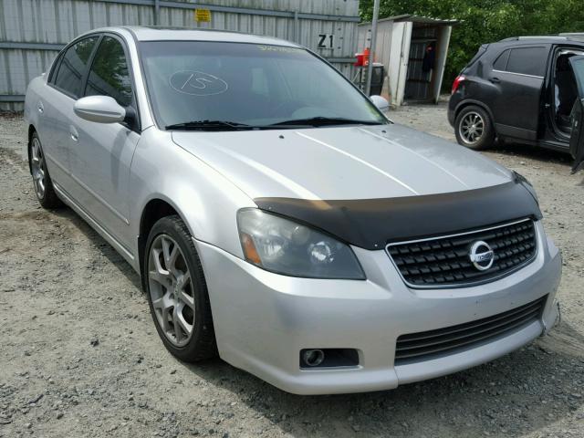 1N4BL11E65C319401 - 2005 NISSAN ALTIMA SE SILVER photo 1