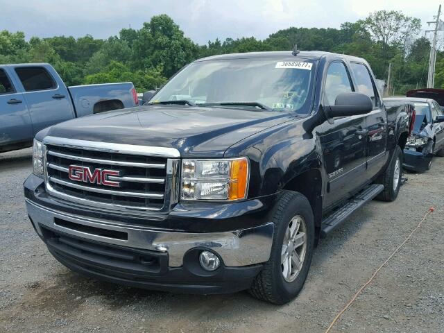 3GTP2VE73CG125750 - 2012 GMC SIERRA K15 BLACK photo 2